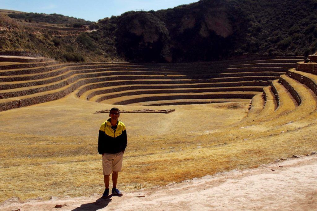 Moray in the sacred valley 