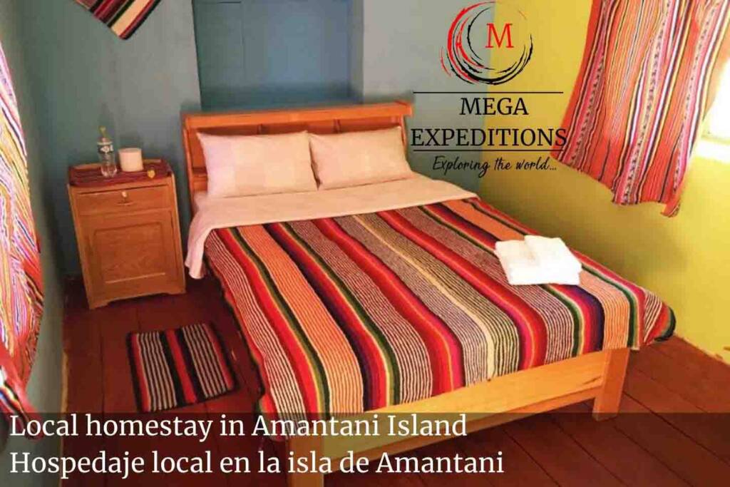 Local homestay in Amantani Island Hospedaje local en la isla de Amantani